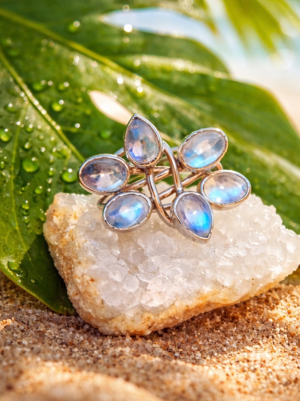 Moonstone Ring